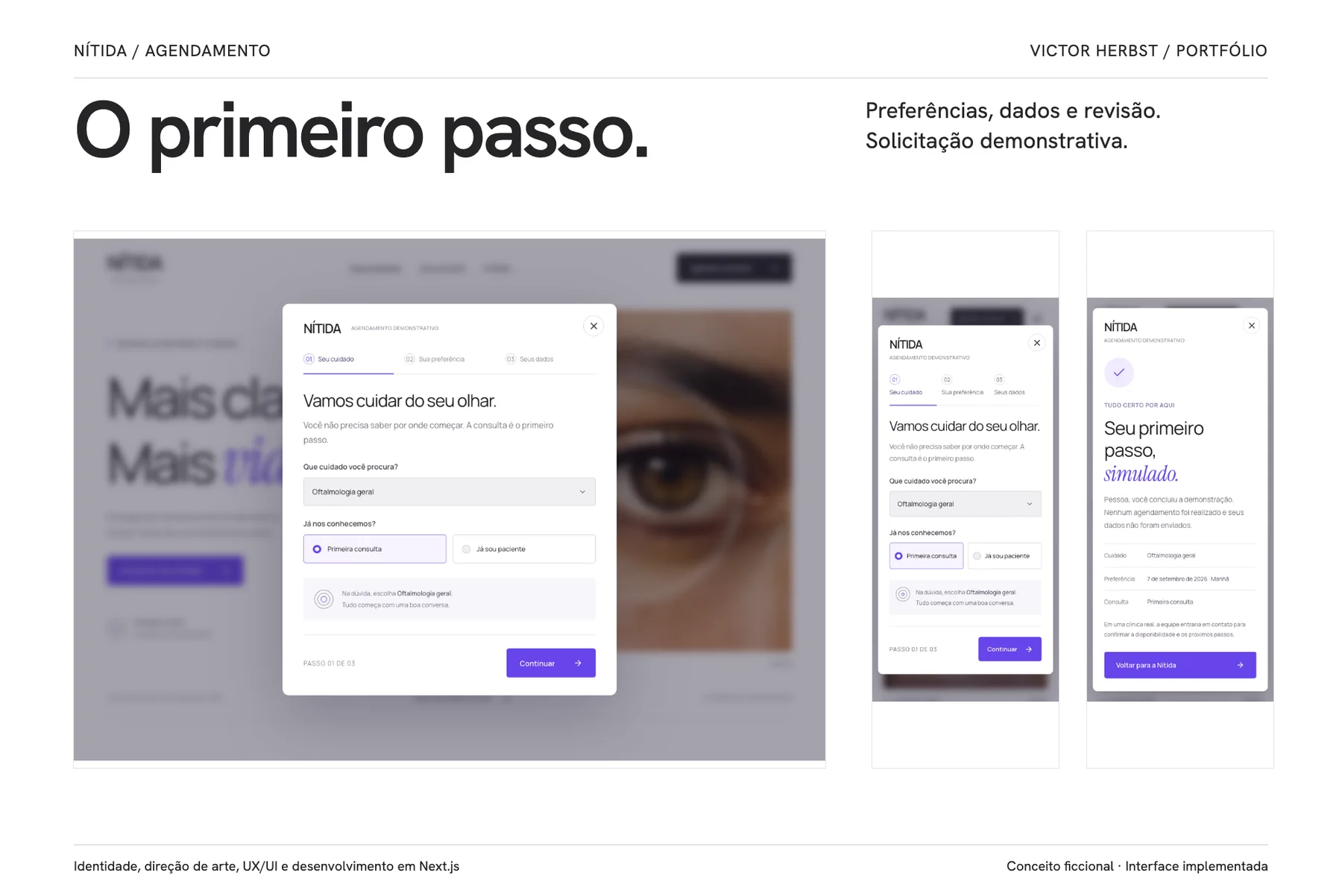 Um próximo passo compreensível.